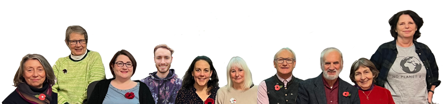 Image shows Medway Greens core members