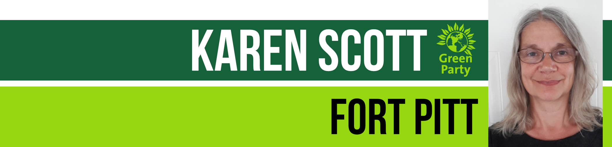 Karen Scott is our Medway Green Party candidate for Fort Pitt in May 2023 Local Elections