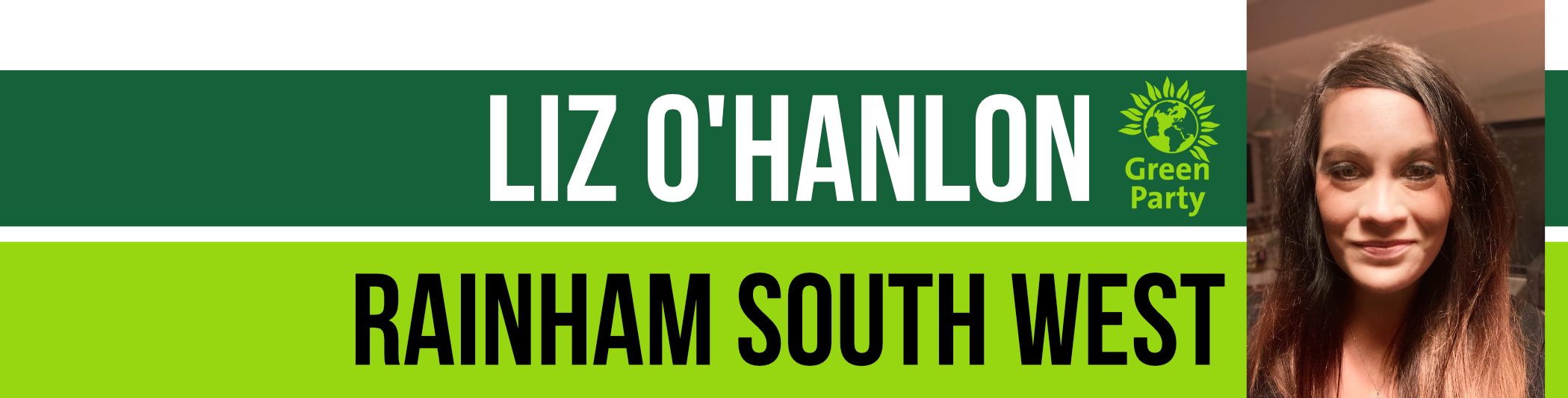 Liz O'Hanlon is standing in Rainham South West as a Green candidate for the 2023 local elections in May.
