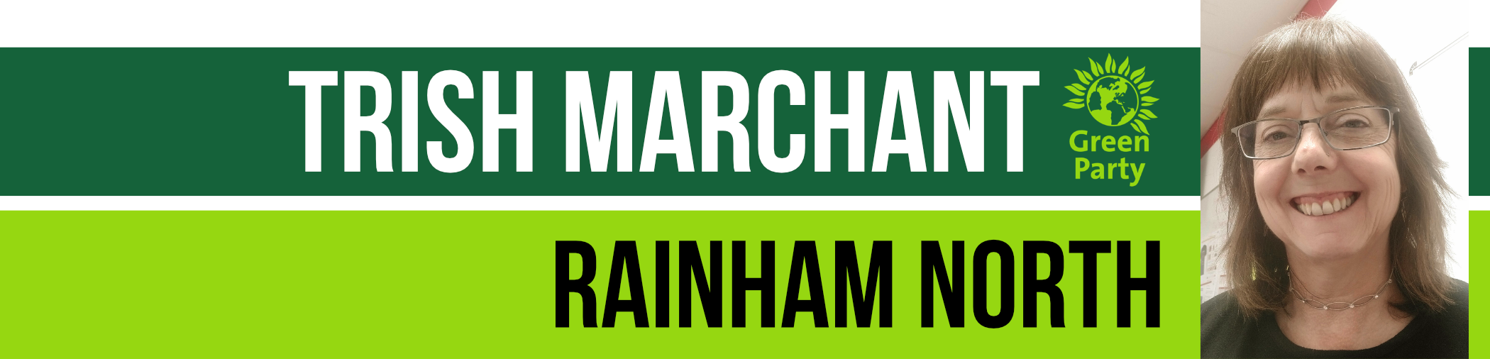 Trish Marchant is our Green Party candidate for Rainham North in Medway's May Local Elections 2023